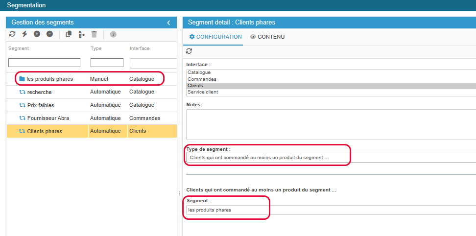 Tirer le meilleur parti d'un segment automatique | Store Commander Docs
